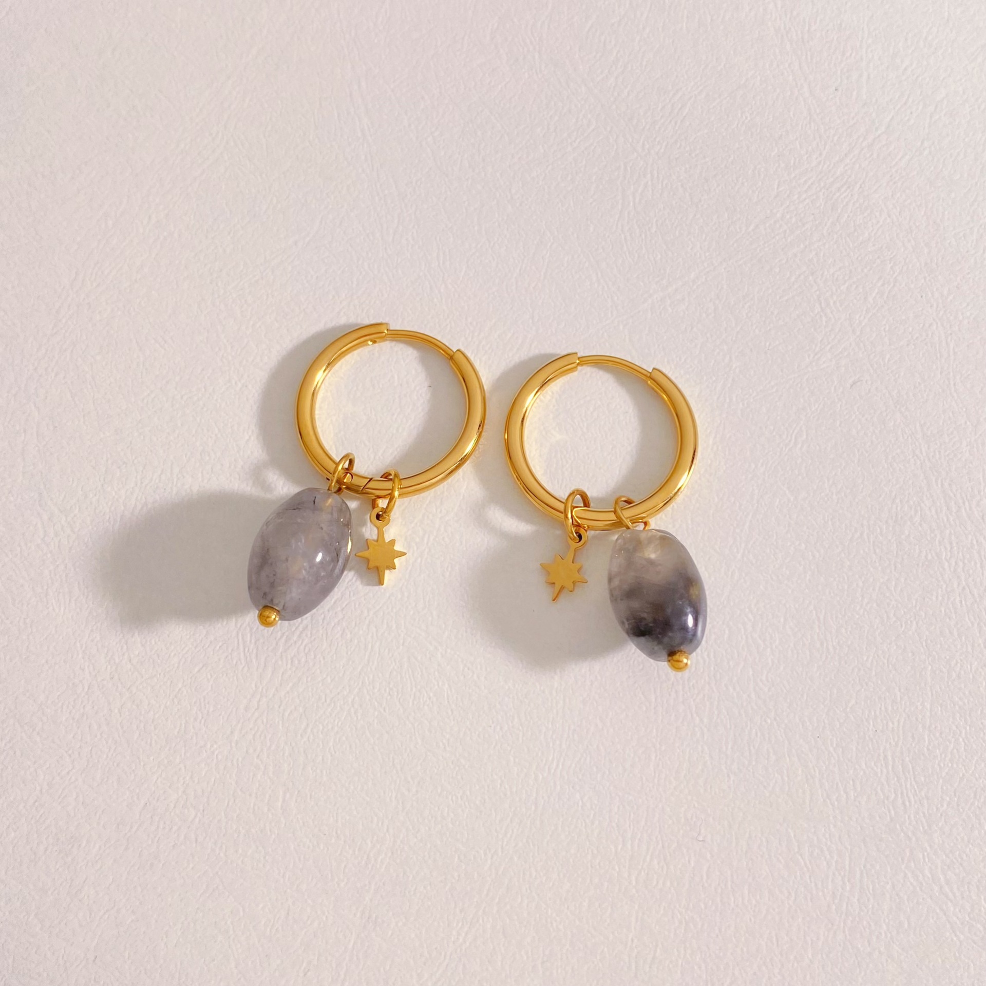 luxury jewlery designer for women earrings designer earring oorbellen 925 Sterling Silver Hoop Stud Fashion Gold Color Women Party Weddings Jewelry Ea