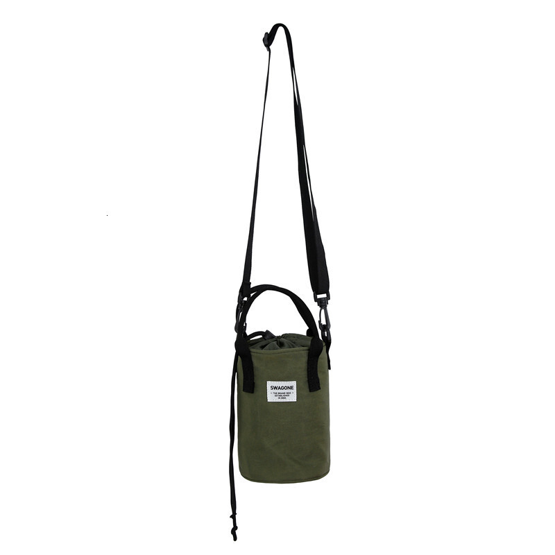 Crossbody bag for men, niche design, bucket workwear, functional style, mobile phone women's sports single shoulder bag, trendy brand