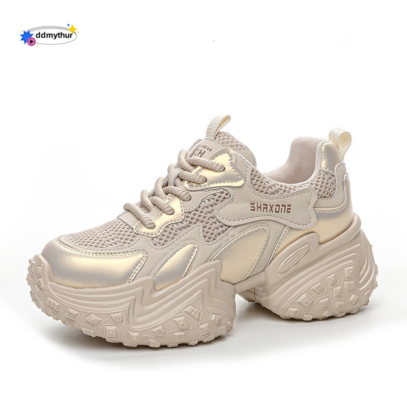 Genuine leather dad women, 2024 autumn winter new item, thick oled height increaing anti lip port hoe, veratile and lightweight caual hoe for ddmythur