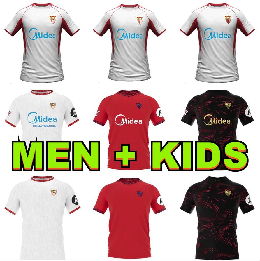 24 25 26 Sevilla soccer jersey SERGIO RAMOS SOW FC football shirts J. NAVAS 16 Men kits Kids Equipment camiseta sevilla fc football jersey 2024 2025 Seville Futboll