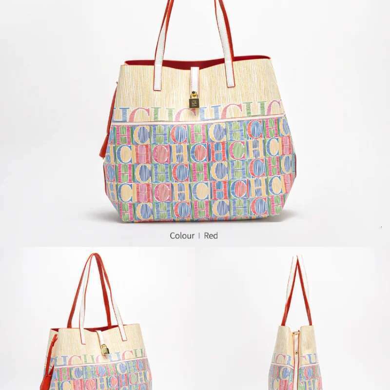 Large Capacity Handbag Simple Fashion Printing Business Travelling Ladies Shopping Mother Bag