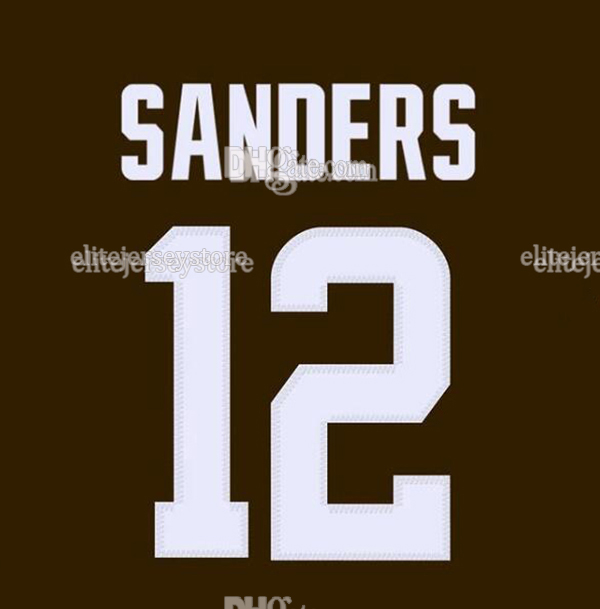 Personalized Football Jersey Shedeur Sanders Myles Garrett Joe Flacco Nick Chubb Jerome Ford Jerry Jeudy Grant Delpit Denzel Ward Embroidered Letter N