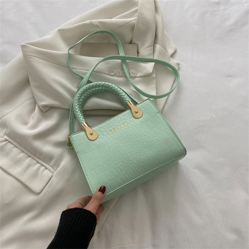 Free Delivery Designer Bag 2025 Fashion Trend Casual Handheld Korean Version One Shoulder Crossbody Women's Small Square Bag Luxury Bag
