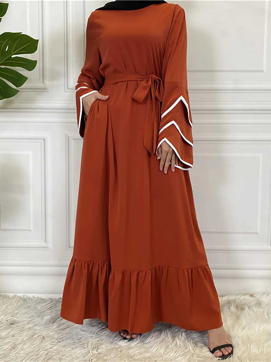 2025 Modest Abaya Ramadan Musulman De Mode Maxi Robe Turkey Kaftan Islamic Clothing Muslim For Women Hijab Dress Caftan Vestidos X2505144