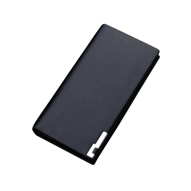Fashion Multiple Card Slots Men's Slim Long Thin Mens Designer Wallet Men with Coins Bag