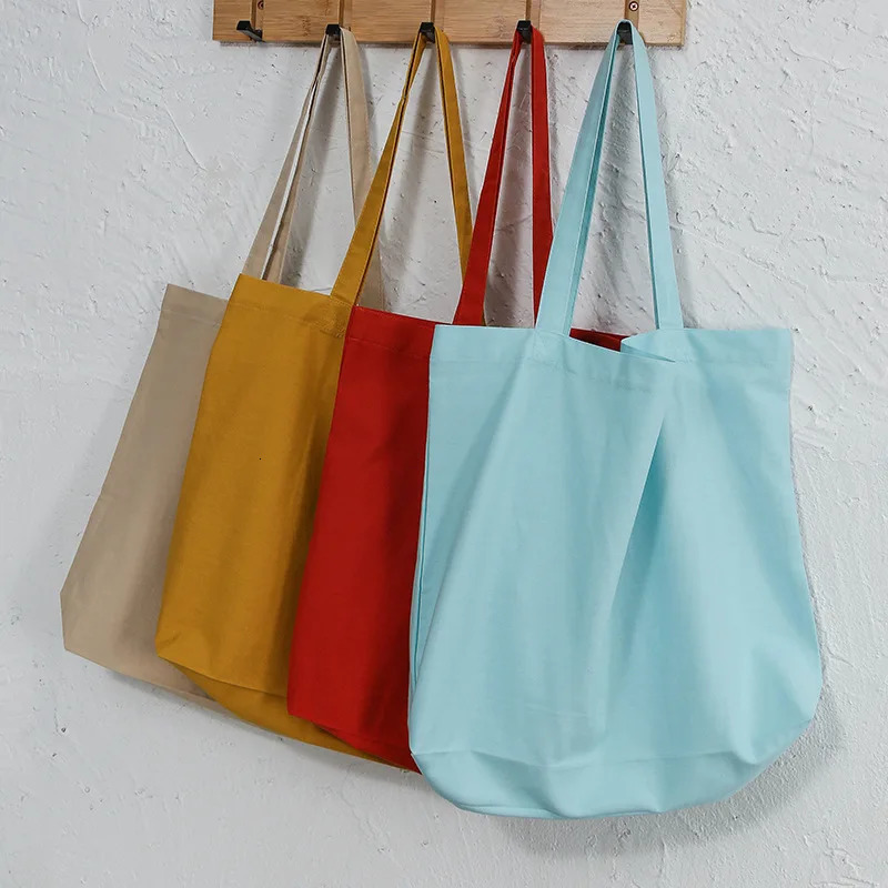 Large Cotton Linen Tote Bags Reusable Ladies Handbag Casual Shoulder Shopping for Women 250514