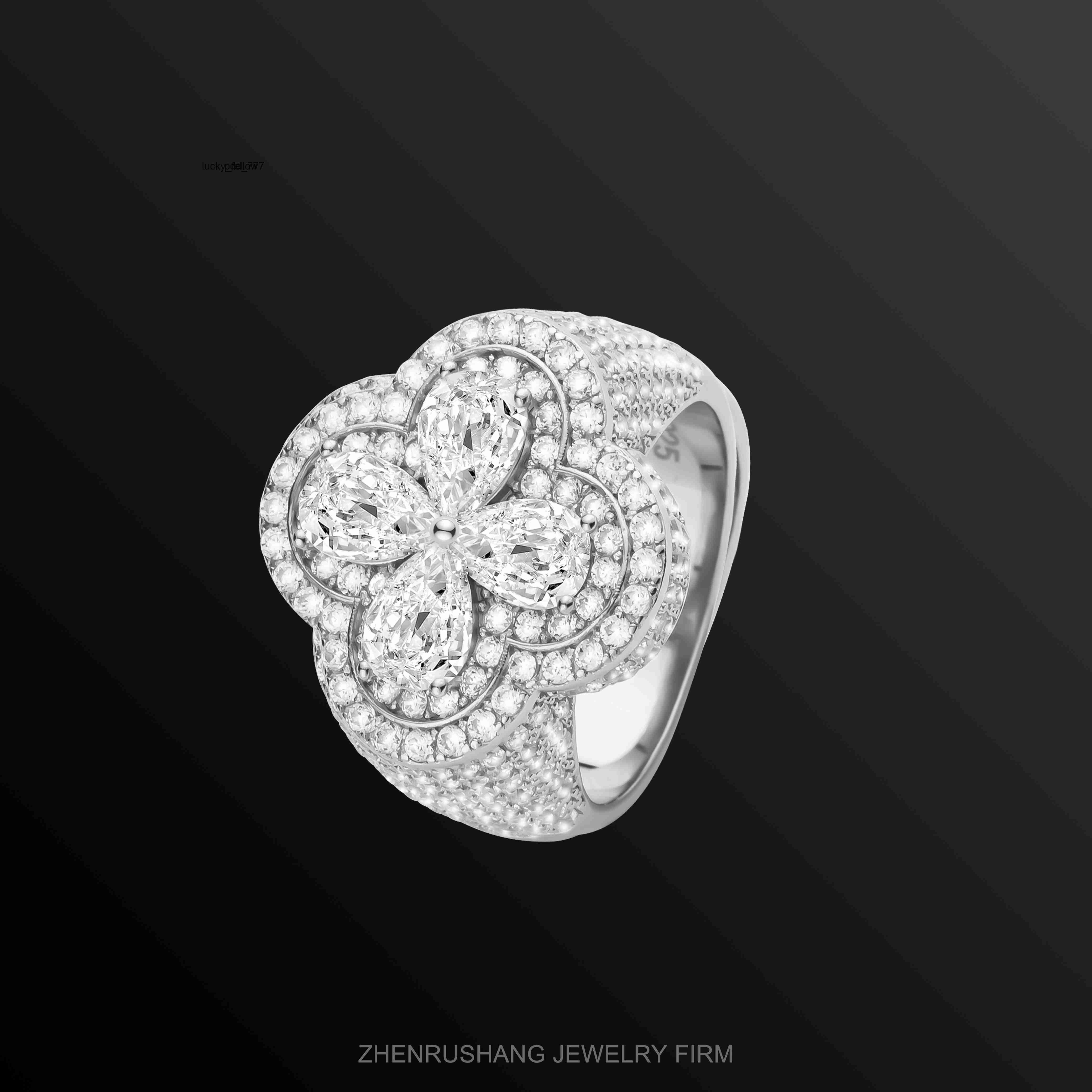 Hip Hop Lab Diamond VVS Moissanite Iced out Cross Ring Sterling Silver Jewelry for Wedding Engagement or Gift