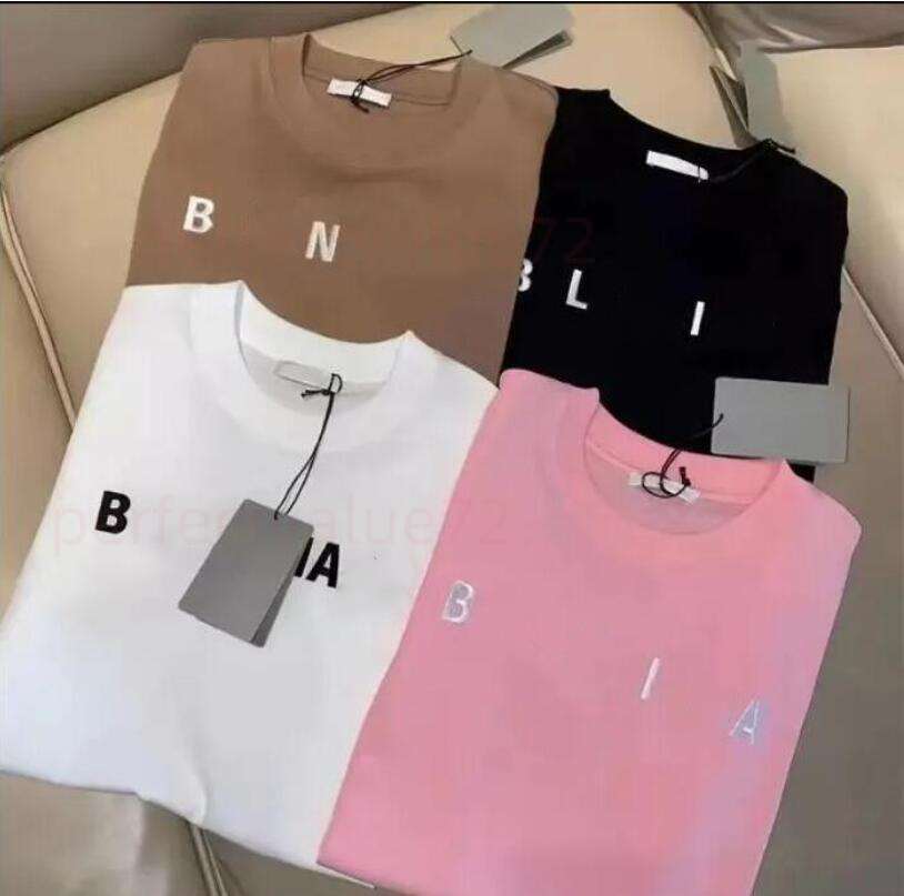 T Shirt Tee shirts Designer Tshirts For Men Womens Fashion tshirt With Letters Casual 100% Pure Cotton Summer Short Sleeve Asian Size S-4XL