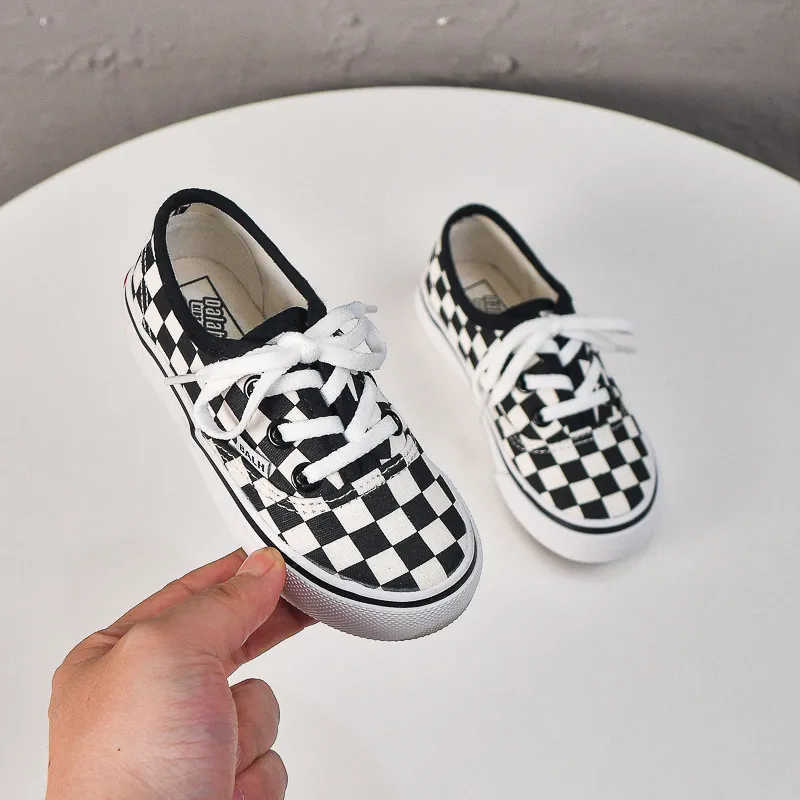 Kids Leopard Canvas Toddler Boys Girls White Sport Kidsnest Casual Children Sneakers Soft Sole Flat School Board Shoes Big Size US5c-US4y