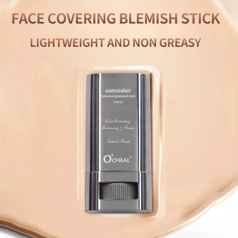 Magic Face Foundation Contour Stick Long-wear Lightweight Brighten Stick Face Concealer Blemish Contouring Beauty Makeup 250512
