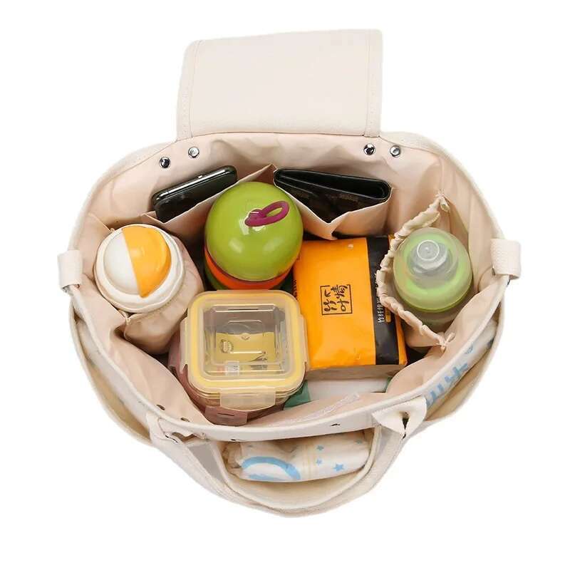 Mom Large Capacity Milk Storage Bag For Baby Multifunctional Handheld One Shoulder Oblique Cross Waterproof Handbag