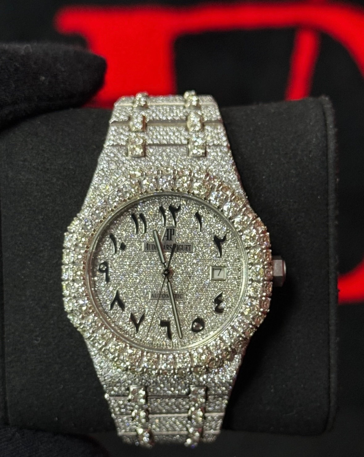 Fully automatic luxury mechanical watch Moissanite VVS Designer Super Clone Hip-hop Fashionable style Chilled Watch Fast and free shipping
