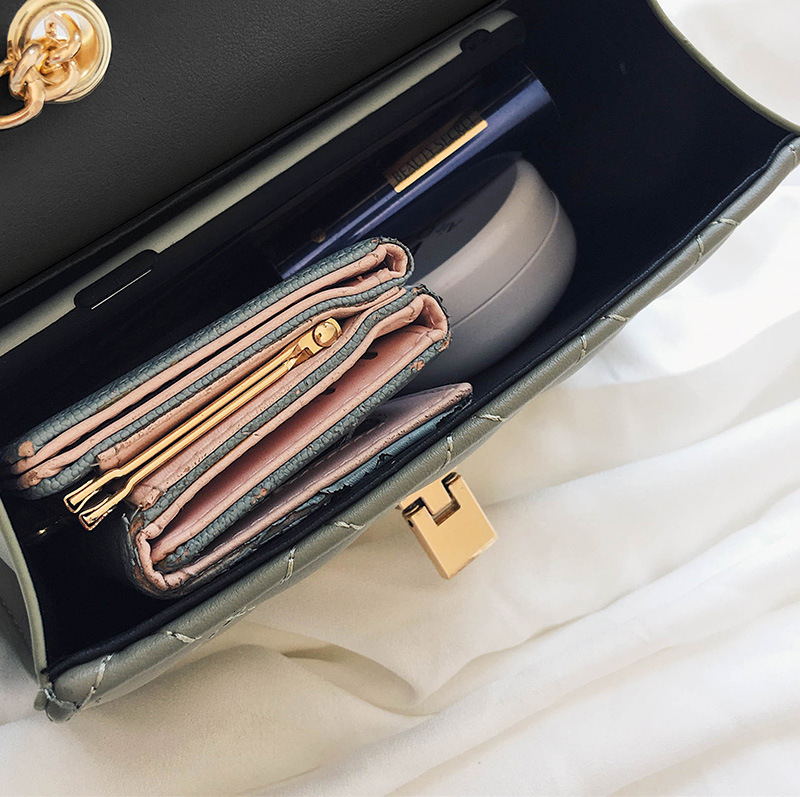 Free Delivery Designer Bag Women's 2019 Fashion Crossbody Trendy Instagram Western Texture Chain Internet Famous Small Bag Luxury Bag