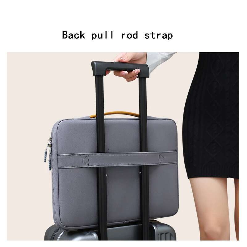 Laptop Bag Notebook Pouch 14 16.1 Inch Sleeve Cover Waterproof Shockproof Briefcase For Xiaomi Lenovo Dell Book Air Pro
