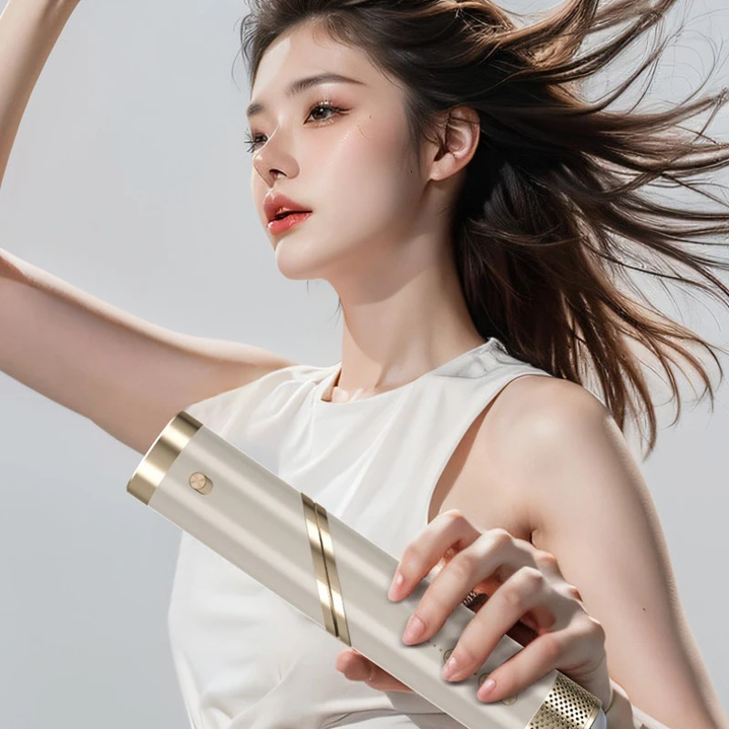5 in 1 Folding Multifunctional Hair Dryer Plasma Household Air Comb Set Multifunctional Hair Dryer Curling Iron 250513