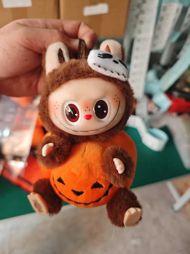 LaBooBoo Halloween Pumpkin Monster Carnival exquisite plush doll pendant in stock secondsT250514