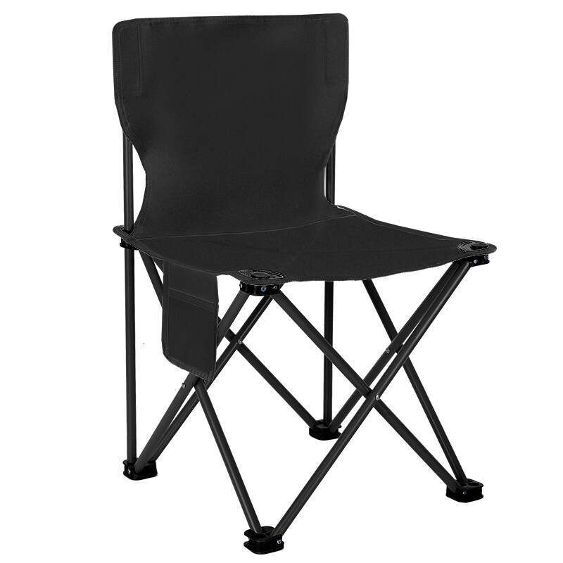 Outdoor Oxford cloth camping backrest leisure portable picnic folding fishing chair art student stool