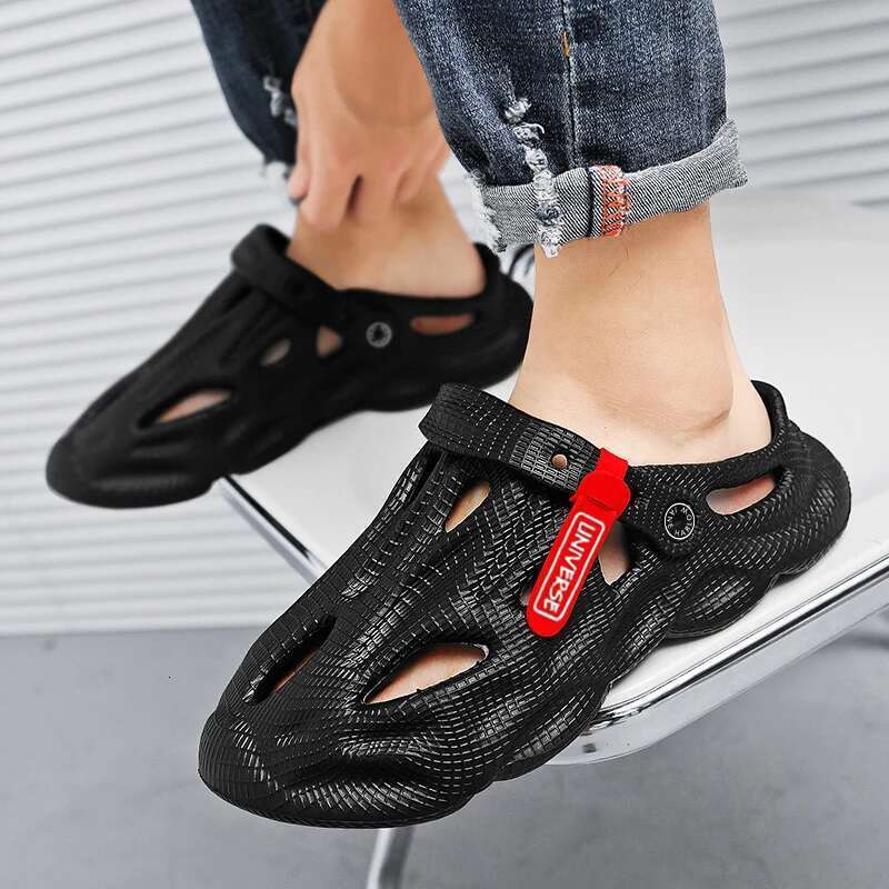 Summer Men Comfortable Platform Outdoor Sandals Beach Slippers Flip ps Male Indoor Home Slides Bathroom Shoes