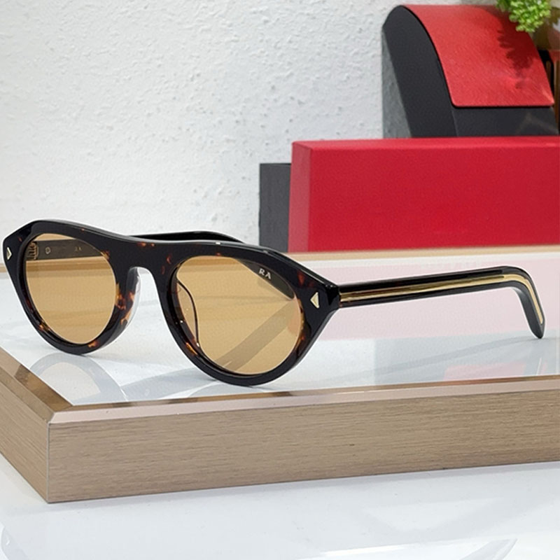 Fashion Oval Symbol Sunglasses Designer Mens Designer Yellow Lens Glasses UV400 SPRB15 Outdoor Driving Travel Multifunctional Glasses