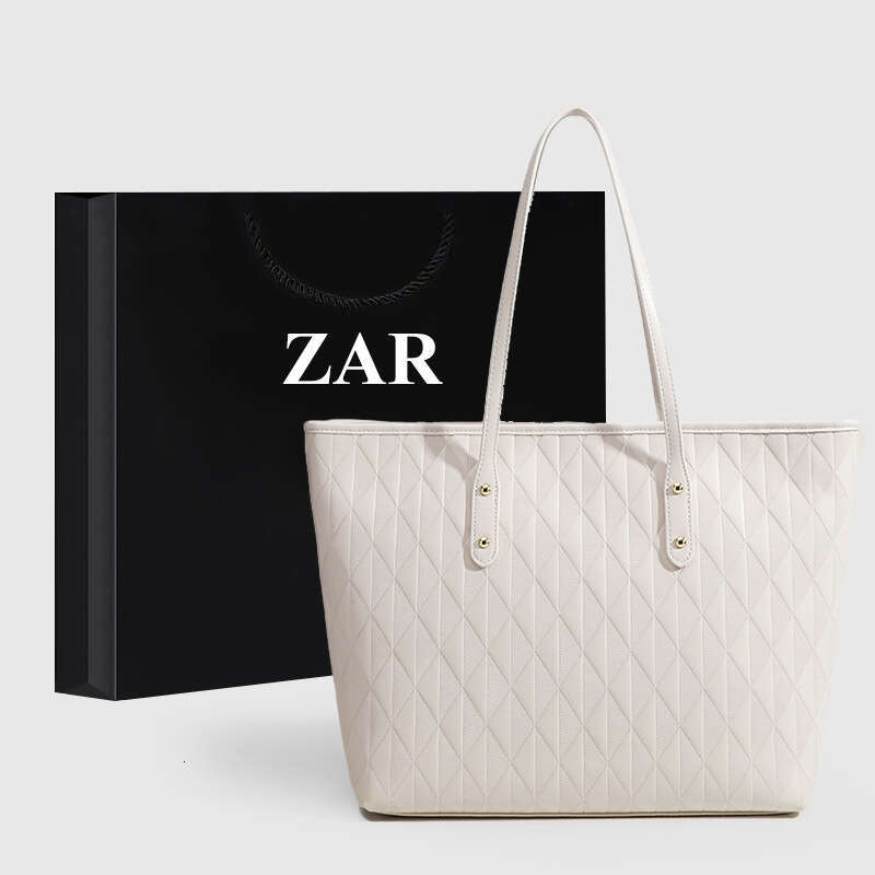 Women's Bags Designer Large Capacity Commuting Tote For Women New Handbag, High-End, Fashionable And Versatile Diamond Grid Shoulder Bag