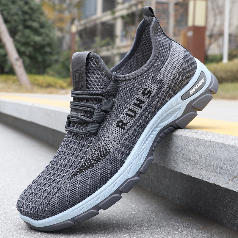 Men S Spring Men S Casual Shoes Casual Shoes Polyurethane Breathable Mesh Outdoor Sports Shoes For Men Ddmysaturn