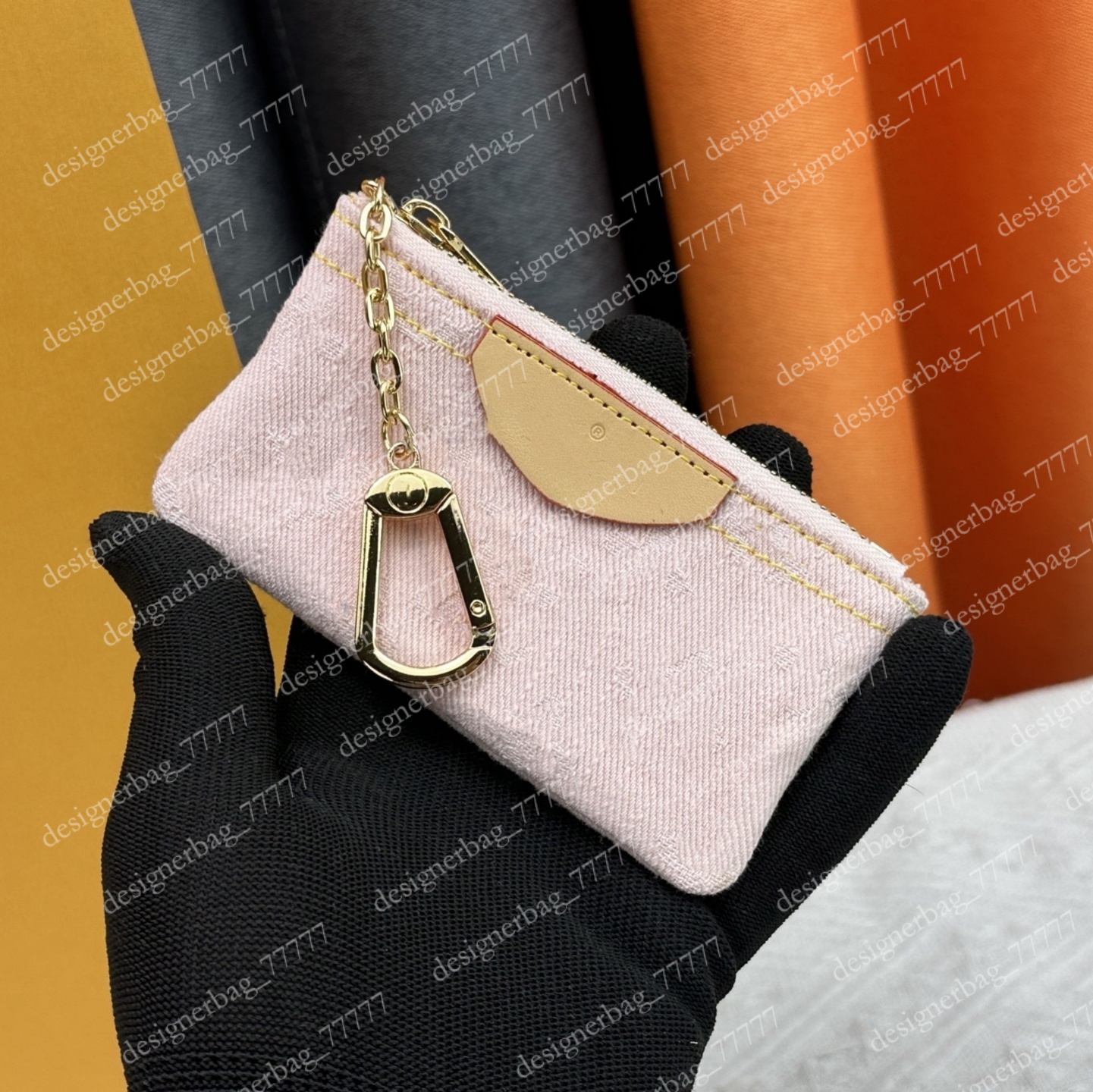 Designer Designer Light Tela Brse In Pelle Stuffa Del Portafoglio Zippy Key Coi…