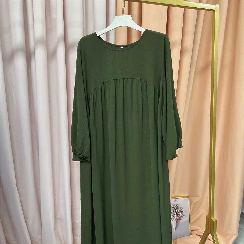 Muslims Women Long Abayas Ramadan Prayer Kaftan Dersses for European Clothing Fashion Black Grn Caftan Marocain X250514