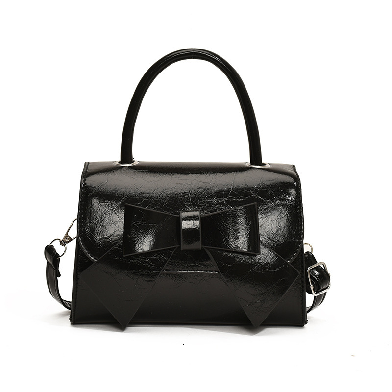 Free Delivery Designer Bag Unique Design Bow For Women 2025 New High End Texture Commuting Small Square Single Shoulder Crossbody Luxury Bag