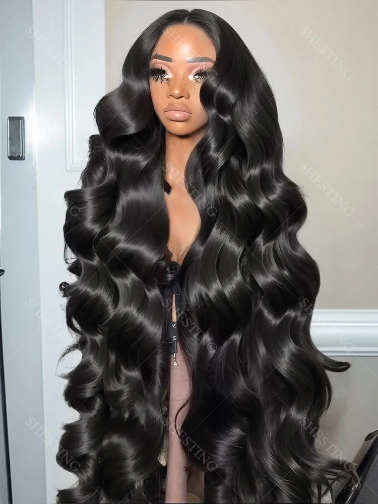 30 40 Inch 13x6 Hd Body Wave Human Hair Wigs Brazilian Lace Front Wig Water Wave Hd Lace Closure Wigs For Women Synthetic Front wigs