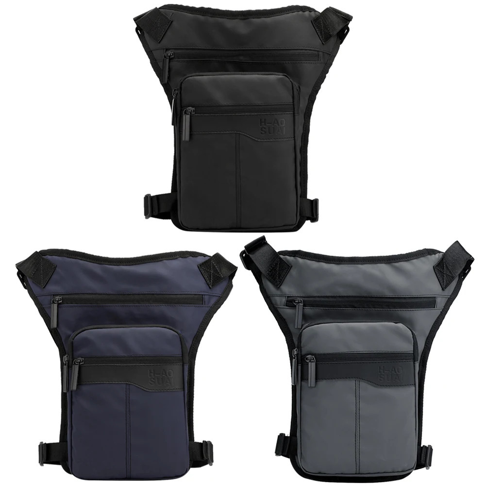 Multipurpose Drop Fanny Waist Bag Waterproof Multiple Pockets for Outdoor Riding Cycling Portable Motorcycle Leg 250514