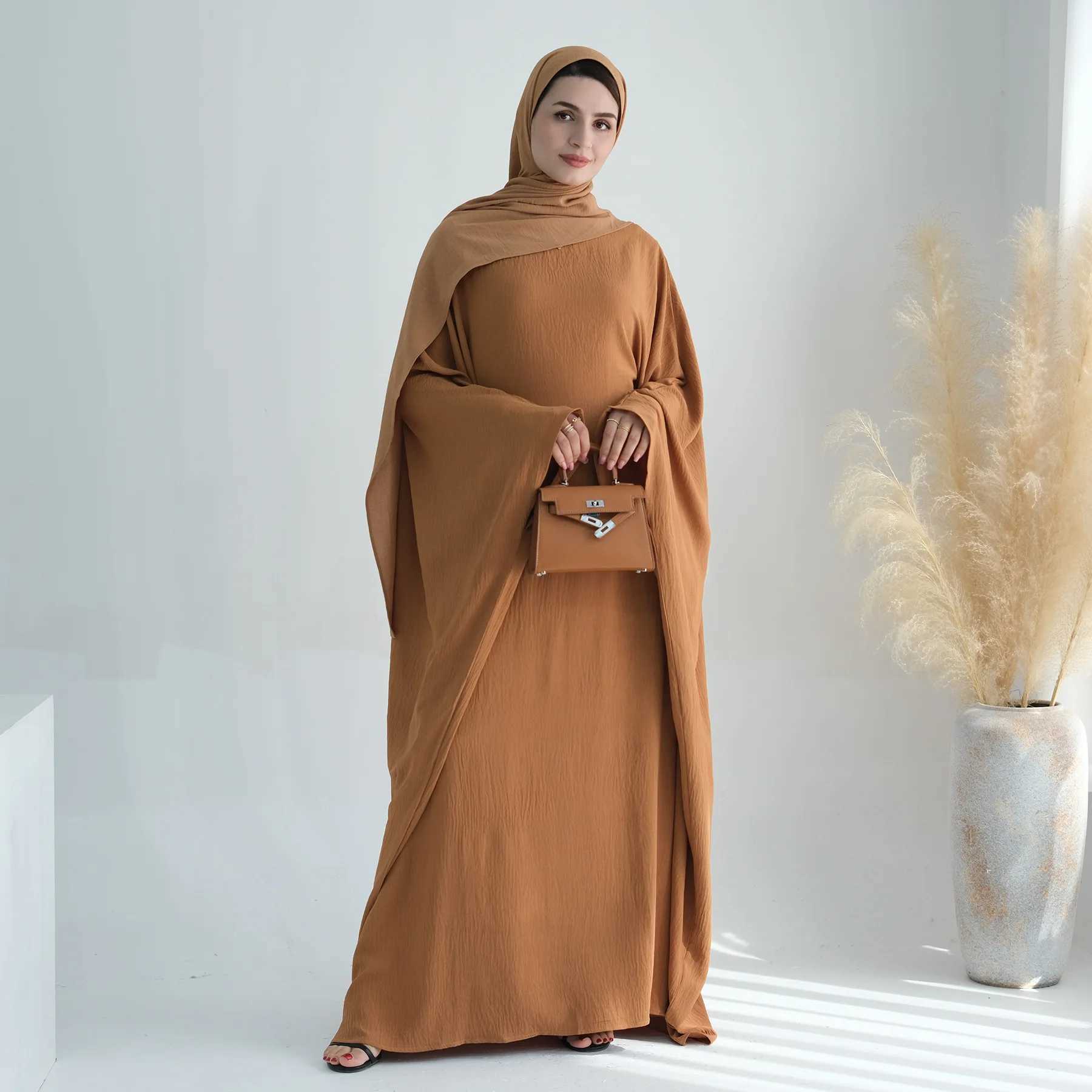 Eid Hijab Muslim Dress Prayer Garment Islamic Women Clothing Saudi Arabic Robe Turkey Kaftan Dubai Abaya Ramadan Djellaba Abayas X250514