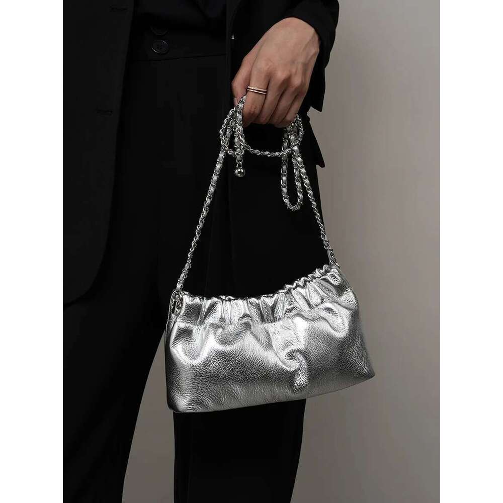 Genuine Leather women Shoulder Brand small chain flap bags for Ladies Handbag Natural Cowskin Female Crossbody Bags