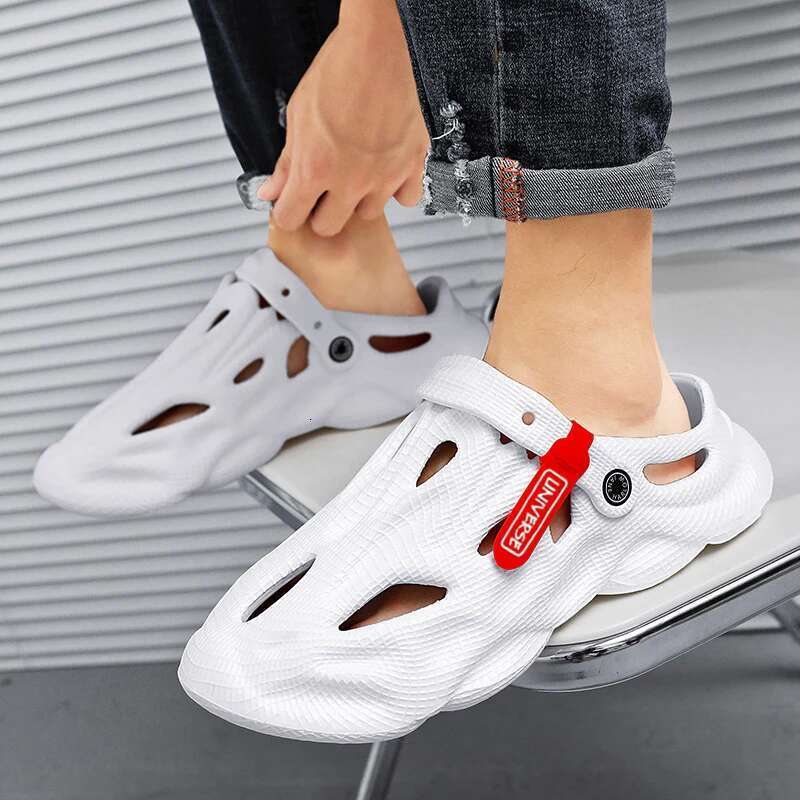 Summer Men Comfortable Platform Outdoor Sandals Beach Slippers Flip ps Male Indoor Home Slides Bathroom Shoes