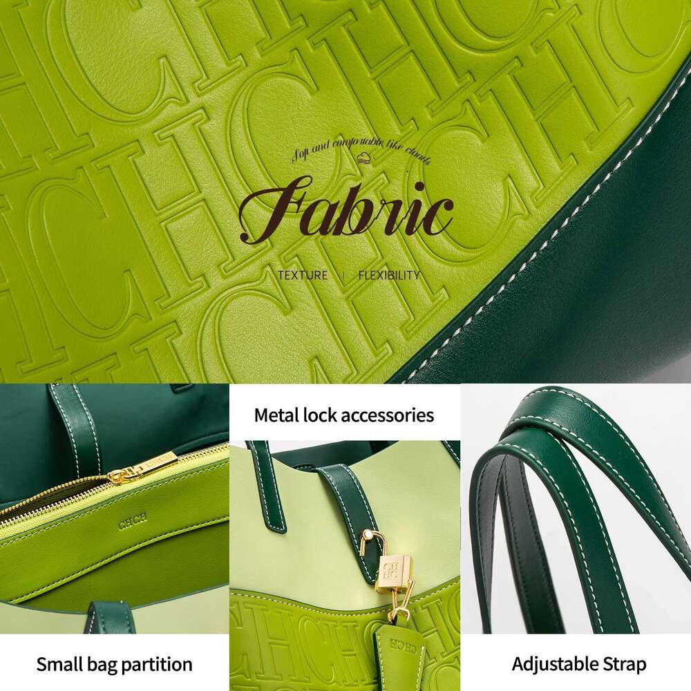 CHCH Tote 2024 New Combination Design Large Capacity Mother Child Shopping Bag 250513