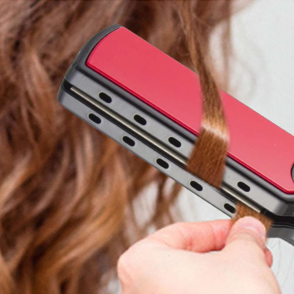 Straightener Titanium 480F High Temperature Professional Wide Plates Irons PTC Treatment Hair Flat Iron And Brush