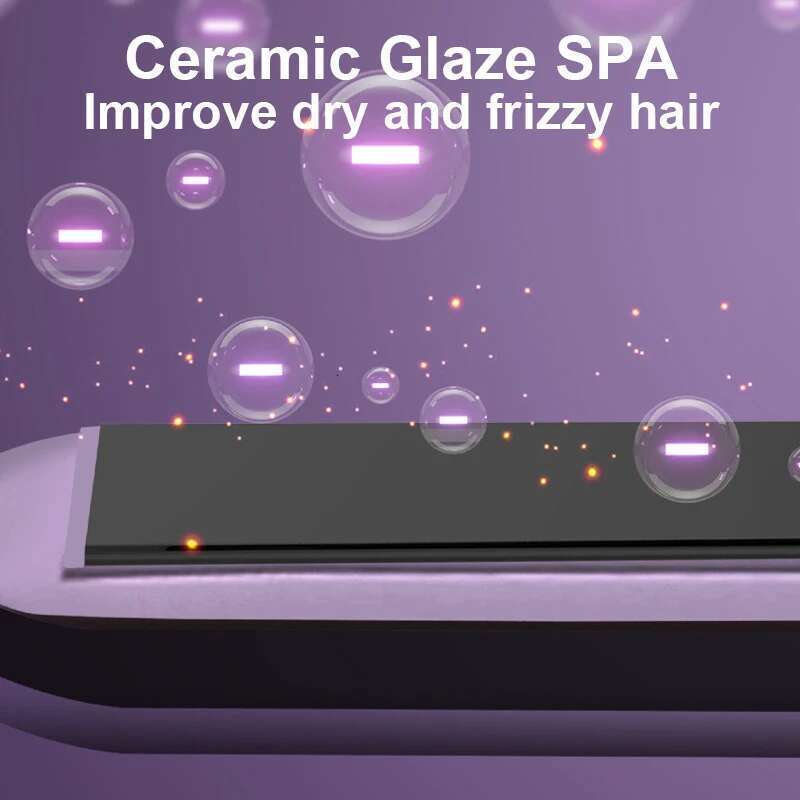 26MM Negative Ion Hair Straightener Twist Straightening Curling Pro Anti-scald Ceramic Glaze Fast Heating Styling Flat Iron
