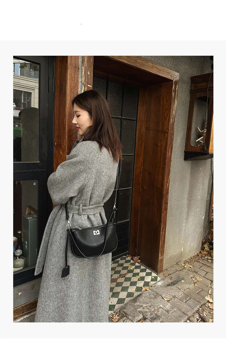 2025 New High End Single Shoulder Underarm For Women Niche Design Mahjong - Inspired Fashion Lock Square Messenger Bag
