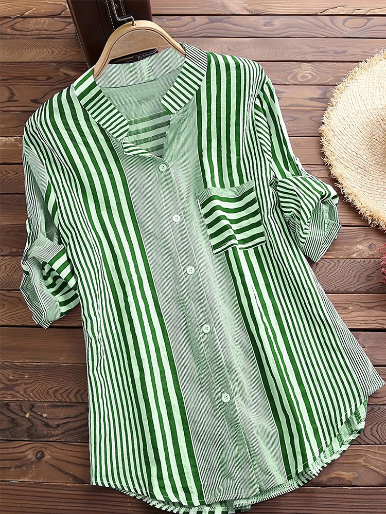 Plus Size 5XL Casual Loose Cotton Linen Women Shirts Spring Summer Short Sleeve Oversize Blouse Button Down Womens Blouses Tunic 250514