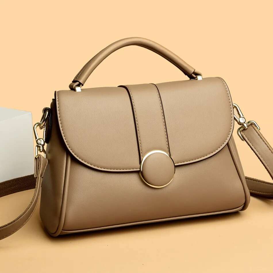 Designer Shoulder Crossbody Bags New High Quality Leather Purse Handbags Ladies Casual Messenger Bag Female Tote Sac