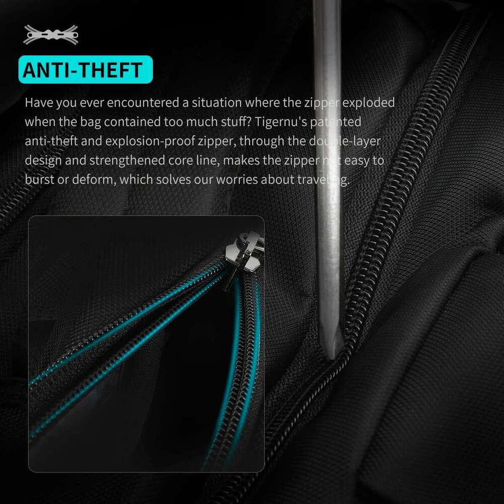 Tigernu For TSA Anti Theft Bag 15.6Inch Laptop Men Travel Backpacks Schoolbag Male Backpack Bags Knapsack
