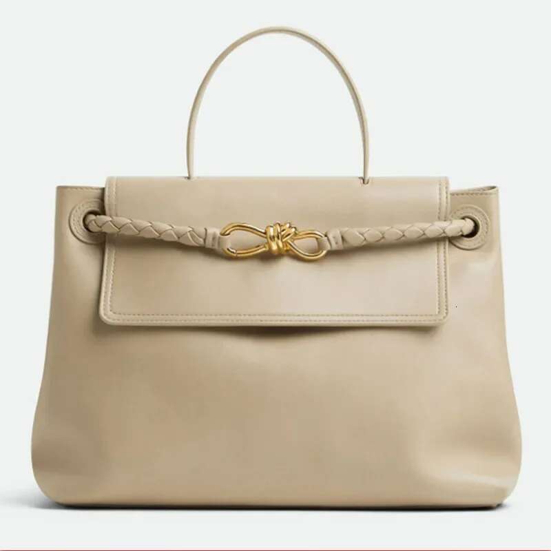 Spring Summer Knitted Rope Handbag Casual Vacation Women's Bag Shoulder Carry Large Crossbody Fashionable New Model