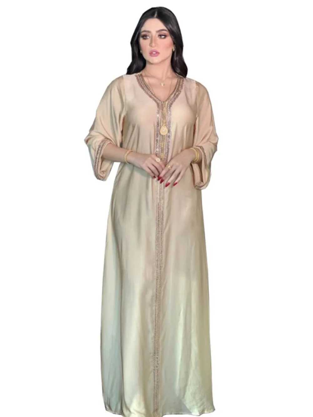 Eid Morocco Dress Women Muslim Abaya Prayer Caftan Dubai Largos Turkey Islam Kaftan Robe Longue Arab Musulmane Vestidos Ramadan X250514