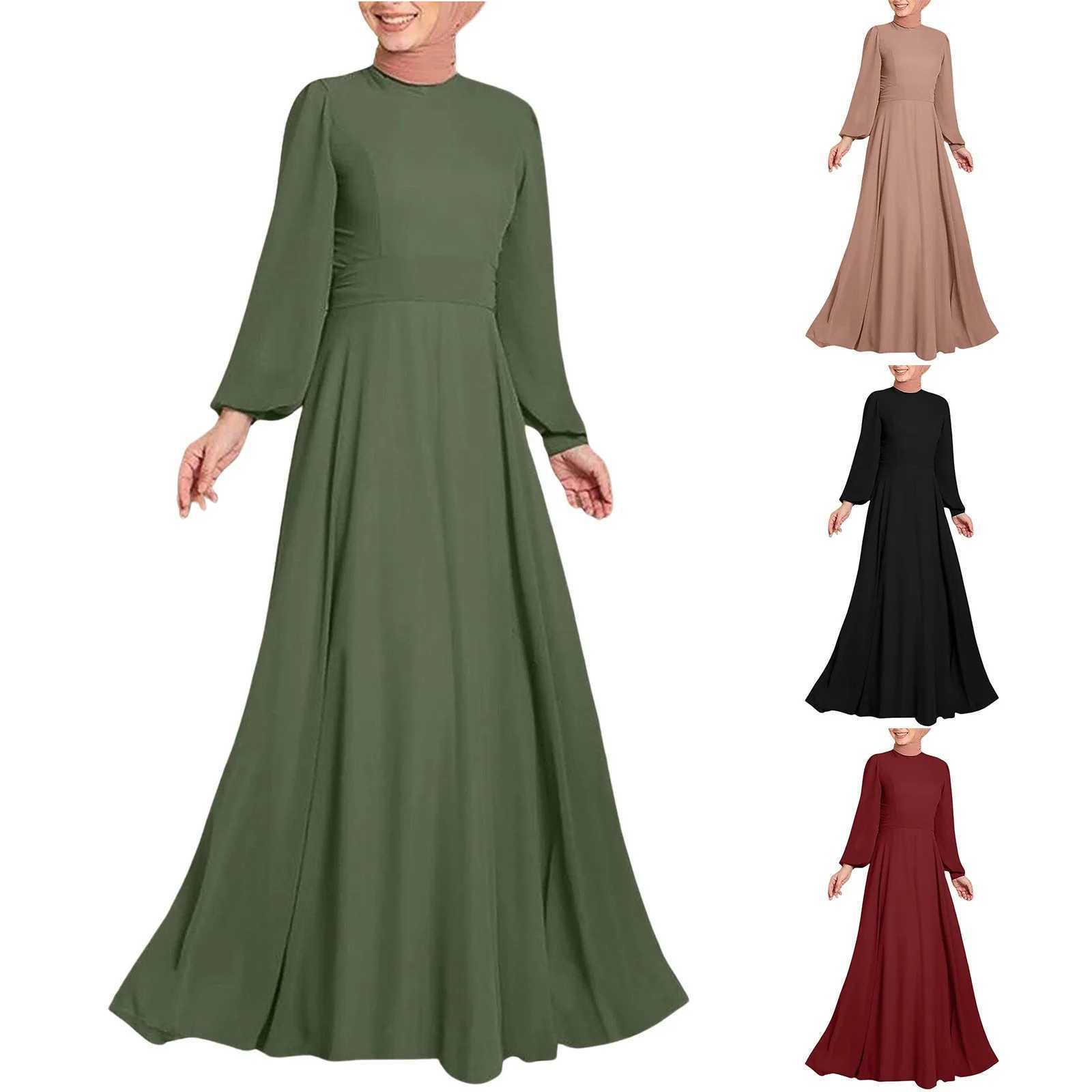 Women Muslim Kaftan Abaya Dubai Turkey Muslim Fashion Hijab Dress Kaftan Islam Clothing African Maxi Dresses Arab Robe X250514
