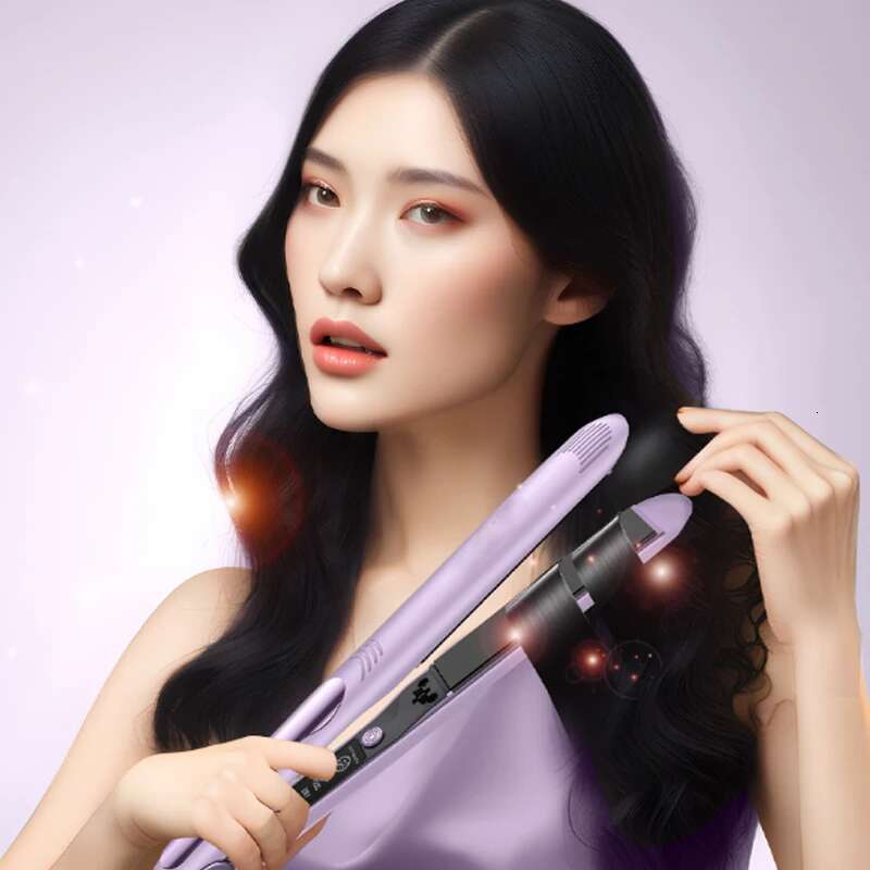 26MM Negative Ion Hair Straightener Twist Straightening Curling Pro Anti-scald Ceramic Glaze Fast Heating Styling Flat Iron