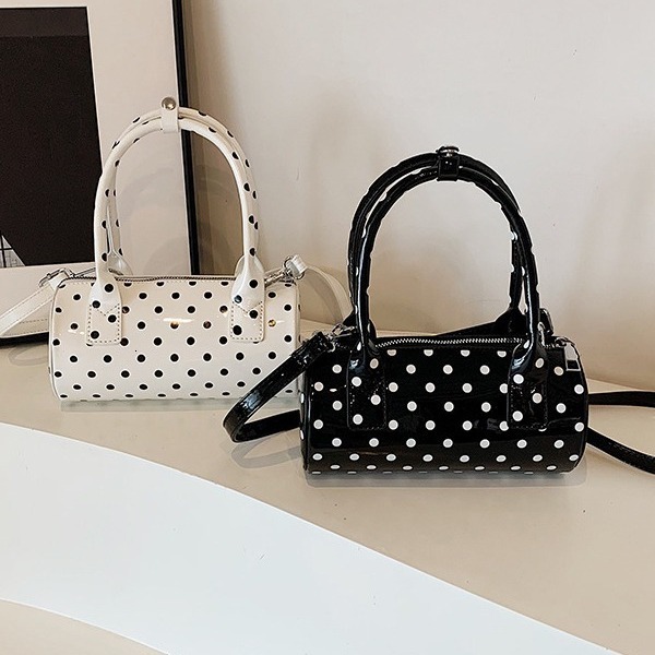 2025 New Free Delivery Designer's Bag Niche Polka Dot For Women Fashionable And Versatile Armpit Crossbody Exquisite Hand-held Small Handbag Cyli