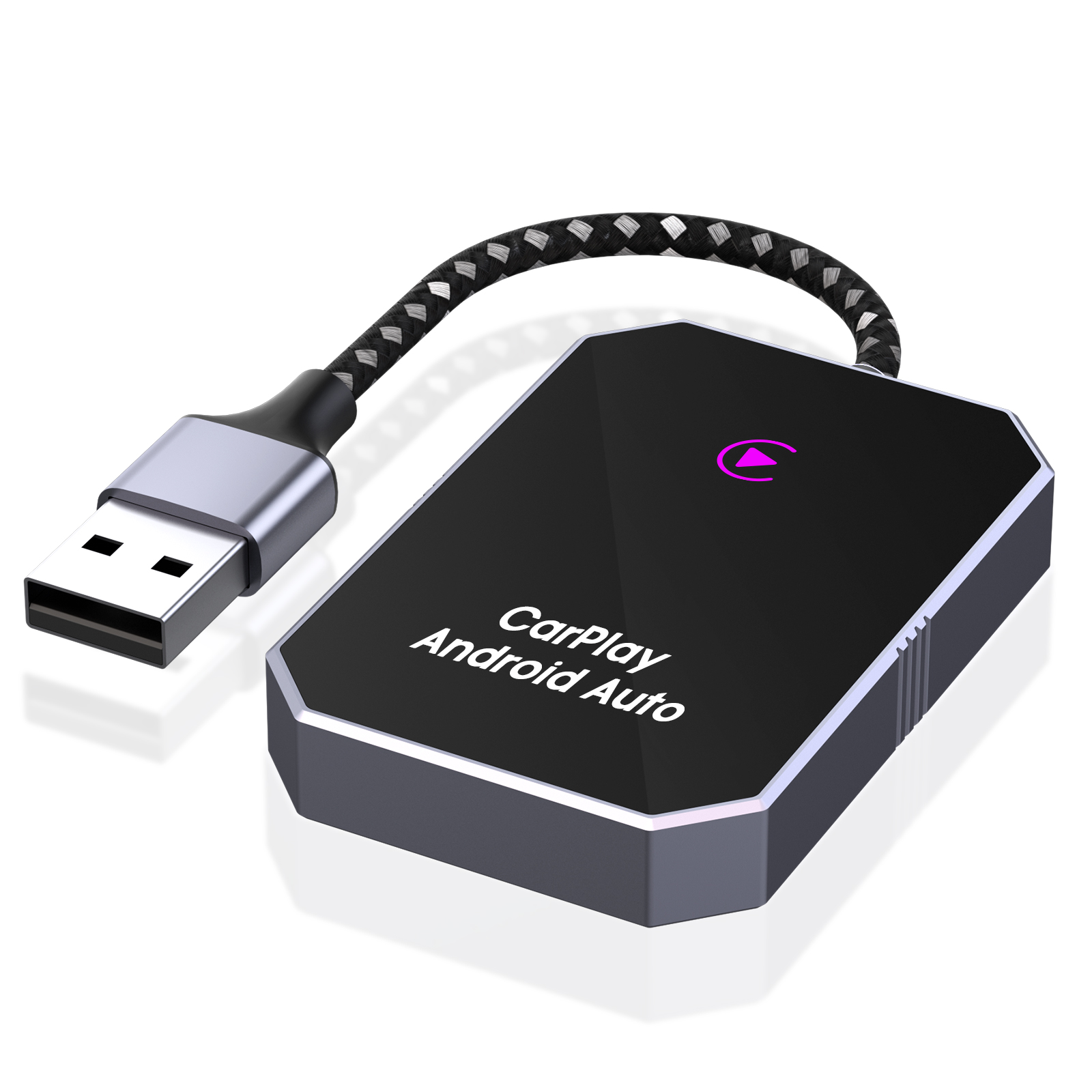 BY-960M Wireless CarPlay Adapter Plug-and-Play USB-A Dongle Military-Grade Build Universal Compatibility - Carplay adapter for car factory OEM