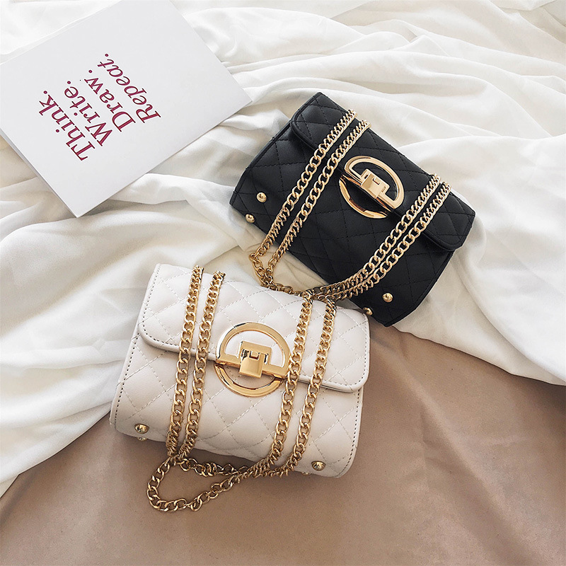 Free Delivery Designer Bag Women's 2019 Fashion Crossbody Trendy Instagram Western Texture Chain Internet Famous Small Bag Luxury Bag