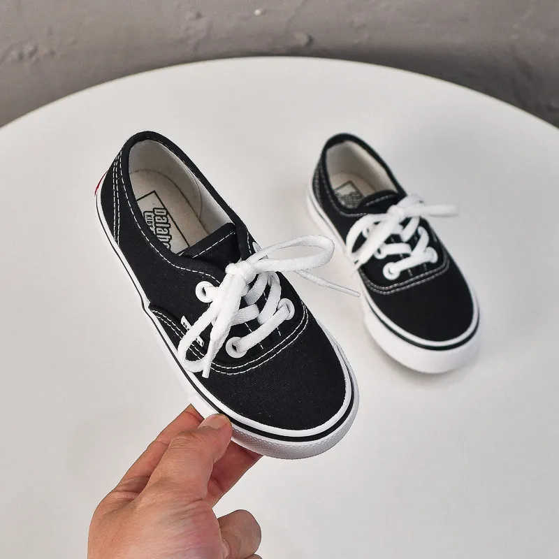 Kids Leopard Canvas Toddler Boys Girls White Sport Kidsnest Casual Children Sneakers Soft Sole Flat School Board Shoes Big Size US5c-US4y