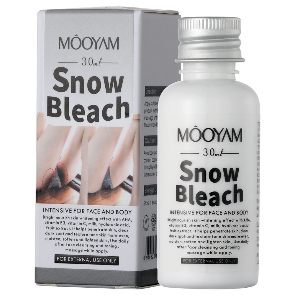 MOOYAN Snow bleach crema Brightening and whitening Emulsion Armpits, joints, inner thighs, Whitening and bright skin VC Mild & low-irritation Creamy t