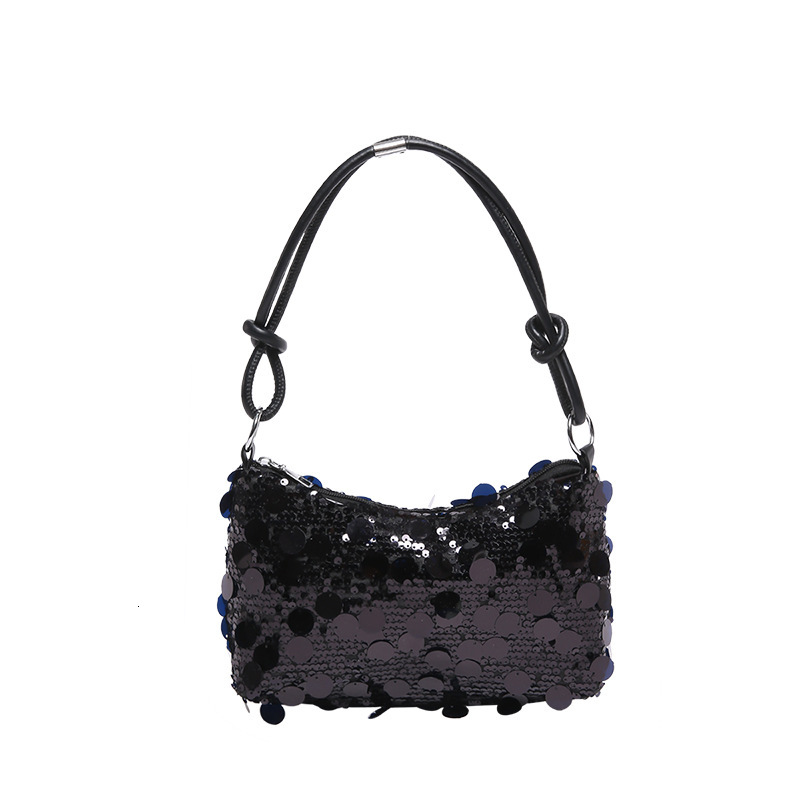 Free Delivery Designer Bag Summer New Armpit Shiny Patch Fashionable And Versatile Large Capacity Hand Dinner Shoulder Luxury Bag